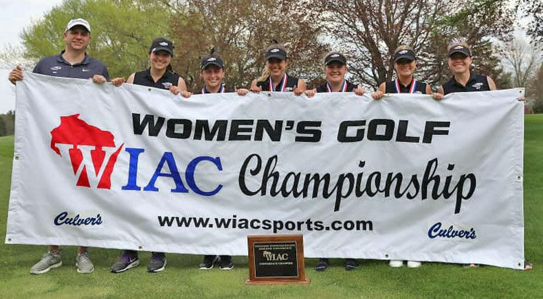 UW-Whitewater championship banner